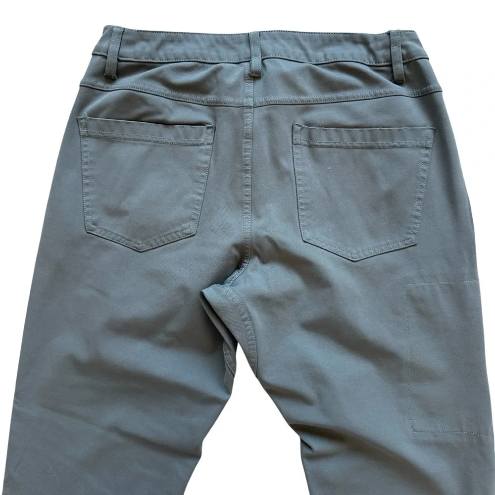 BYLT Everyday Pant Men's 32x32 Gray Slim Tapered Stretch Chino Pants Stretch